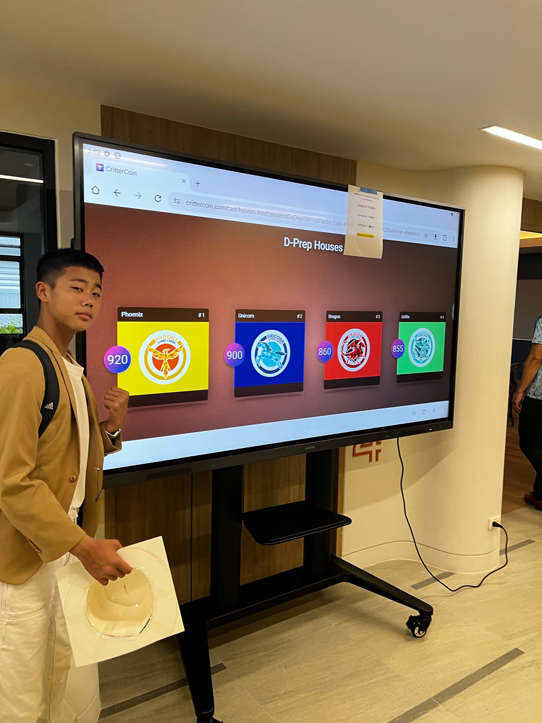 Theme Week Live Leaderboard Platform 5
