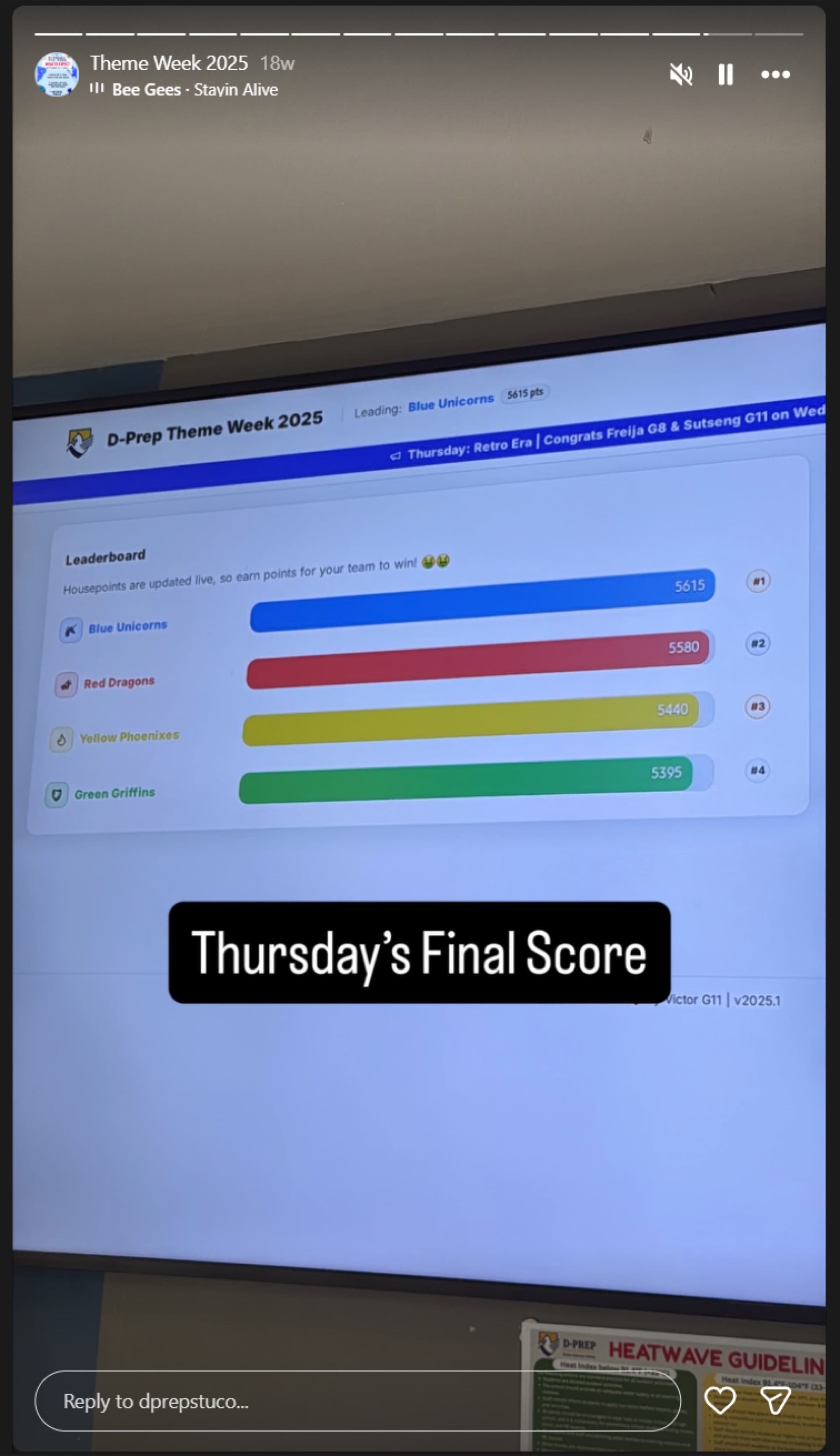 Theme Week Live Leaderboard Platform