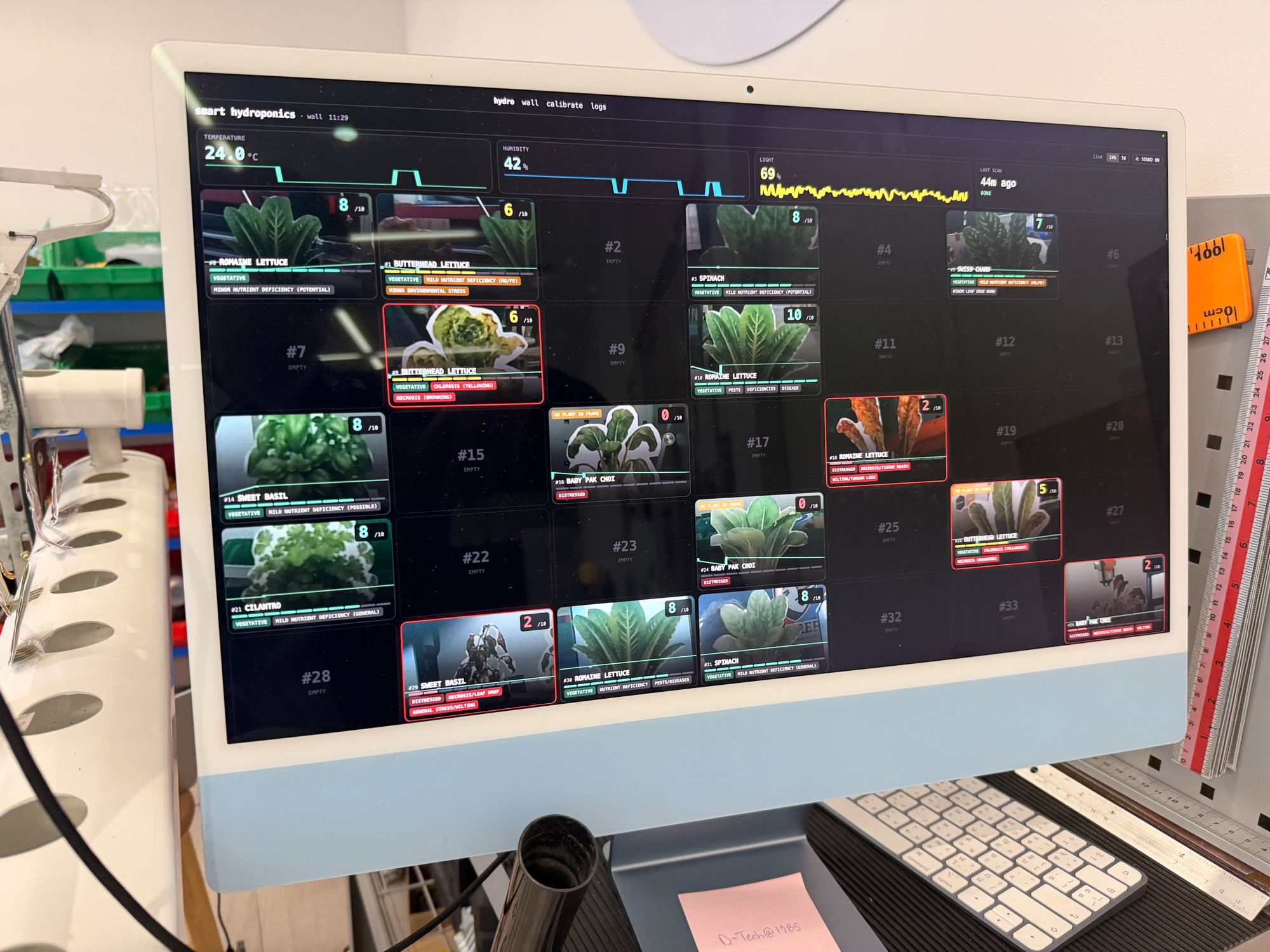 AI-Powered Hydroponics Robot, The full software stack