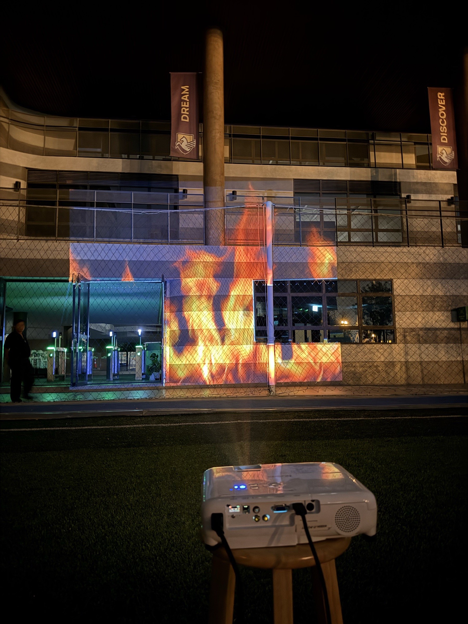 Open World 2026 Light and Projector Show, Why I built the rig myself