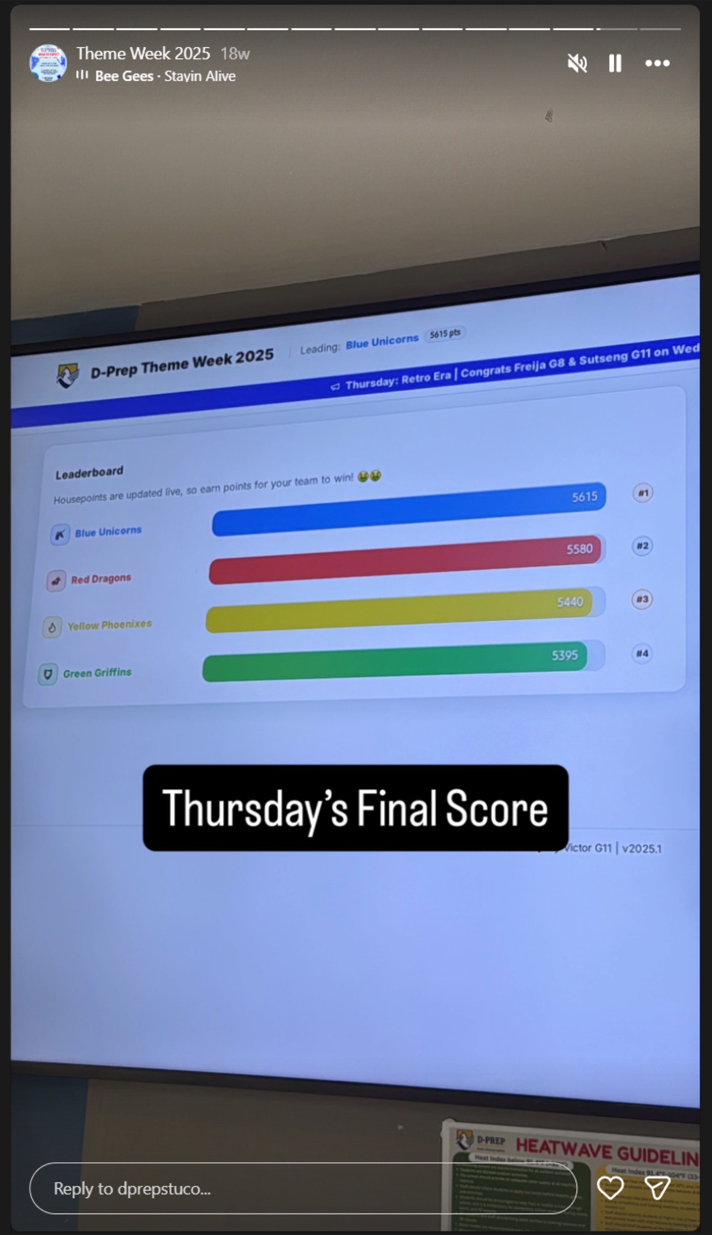 Theme Week Live Leaderboard Platform